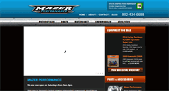 Desktop Screenshot of mazerperformance.com